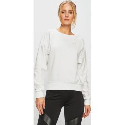 Puma - Bluza. Czarne bluzy damskie Puma, s, z nadrukiem, z elastanu, bez rękawów, bez kaptura. W wyprzedaży za 179,90 zł.