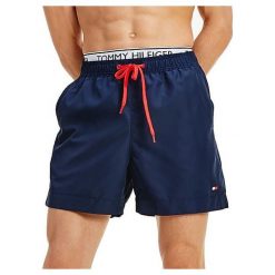Tommy Hilfiger Męskie szorty kąpielowe Pitch Blue Dw Medium Drawstring (Rozmiar XL). Niebieskie kąpielówki męskie TOMMY HILFIGER, s, bez wzorów. W wyprzedaży za 218,00 zł.