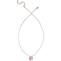 Łańcuszek z kryształem Swarovskiego® bonprix pozłacany czerwonym złotem. Żółte łańcuszki damskie marki bonprix, złote. Za 37,99 zł.