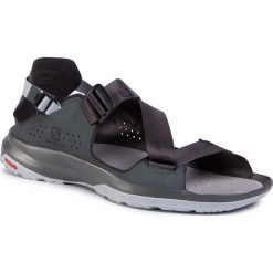 Sandały SALOMON - Tech Sandal 409761 Urban Chic/Forever Blue/Pearl Grey. Zielone sandały męskie Salomon, ze skóry ekologicznej, bez zapięcia. W wyprzedaży za 239,00 zł.