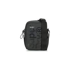 Torby / Saszetki Superdry SIDE BAG. Czarne saszetki damskie Superdry, bez wzorów, bez dodatków. Za 129,00 zł.