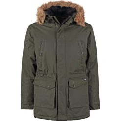 Dickies CURTIS Kurtka zimowa olive green. Szare kurtki męskie zimowe marki Dickies, z bawełny. Za 509,00 zł.