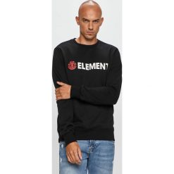 Element - Bluza. Czarne bluzy męskie Element, s, z nadrukiem, z bawełny, z okrągłym kołnierzem, bez rękawów, bez kaptura. Za 239,90 zł.