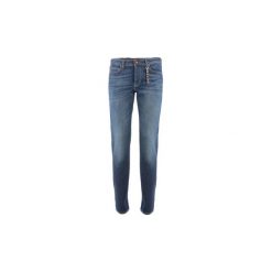 Jeansy slim fit Roy Rogers 529 SUPERIR. Niebieskie jeansy męskie Roy Rogers, m, bez wzorów. Za 800,08 zł.