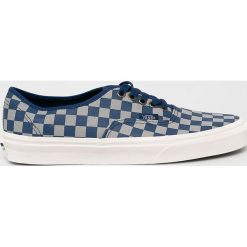 Vans - Tenisówki x Harry Potter. Niebieskie trampki męskie Vans, bez wzorów, z gumy, na sznurówki. W wyprzedaży za 229,90 zł.