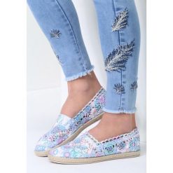 Espadryle damskie: Zielone Espadryle Love Me