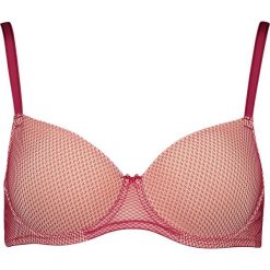 Biustonosz "Perfect Basics" w kolorze różowo-cielistym. Różowe biustonosze Lascana & Co., z haftami. W wyprzedaży za 74,95 zł.