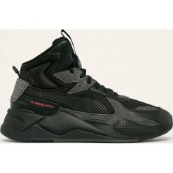 Puma - Buty RS-X Midtop Binary Code. Czarne sneakersy męskie Puma, z gumy, na sznurówki. W wyprzedaży za 479,90 zł.