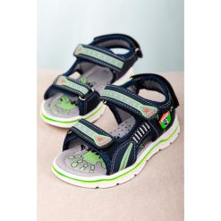 Granatowe sandały na rzepy casu yf-02b. Sandały chłopięce Casu, na rzepy. Za 49,99 zł.