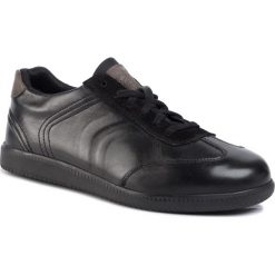 Sneakersy GEOX - U Keilan A U944DA 08522 C9999 Black. Czarne sneakersy męskie Geox, na co dzień, bez wzorów, ze skóry, bez zapięcia. W wyprzedaży za 229,00 zł.