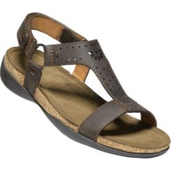 Keen Sandały Damskie Kaci Ana T Strap Sandal W Dark Earth Us 7,5 Eur 38. Brązowe sandały damskie Keen, w paski, ze skóry, eleganckie, bez obcasa, z paskami, trekkingowe. Za 419,00 zł.