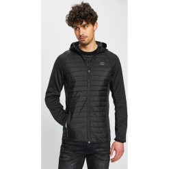 Jack & Jones - Kurtka. Czarne płaszcze męskie Jack & Jones, s, bez wzorów, z poliesteru, krótkie, z kapturem. W wyprzedaży za 149,90 zł.