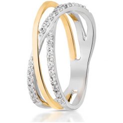 Zjawiskowy Pierścionek - , Brylant 0,32ct. Żółte pierścionki damskie W.KRUK, z brylantem, złote. Za 3490,00 zł.