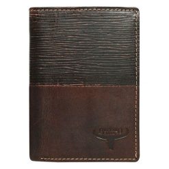 Portfel męski skórzany Buffalo Wild N4-HP-2. Pomarańczowe portfele męskie BUFFALO WILD, bez wzorów, ze skóry. Za 59,90 zł.