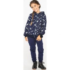 Lemon Explore - Bluza dziecięca 122-164 cm. Niebieskie bluzy dziewczęce marki LEMON explore, bez wzorów, z bawełny, z kapturem. W wyprzedaży za 59,90 zł.