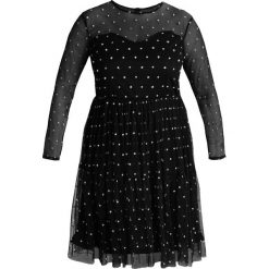 Sukienki hiszpanki: Lace & Beads Curvy LOLITA SHORT DRESS Sukienka koktajlowa black