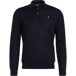 Polo Ralph Lauren Sweter polo black. Czarne swetry klasyczne męskie marki Polo Ralph Lauren, m, z materiału, polo. W wyprzedaży za 408,85 zł.