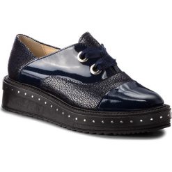 Oxfordy SERGIO BARDI - Cambiago FW127364318JN 619. Niebieskie jazzówki damskie marki Sergio Bardi, na koturnie. Za 279,00 zł.
