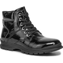 Trapery GEOX - J Navado G. B J847CB 00067 C9999 S Black. Czarne śniegowce dziewczęce Geox, bez zapięcia. W wyprzedaży za 199,00 zł.