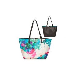Torby shopper Desigual ISOLA CAPRI MAXI. Białe torby damskie na zakupy Desigual, bez wzorów, bez dodatków. Za 257,40 zł.