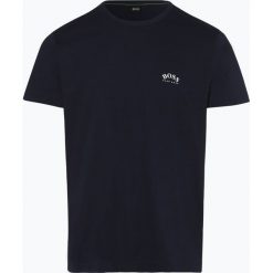 BOSS Athleisure - T-shirt męski – Tee Curved, niebieski. Niebieskie t-shirty męskie BOSS Athleisure, xl, z nadrukiem, z bawełny, bez kołnierzyka. Za 219,95 zł.
