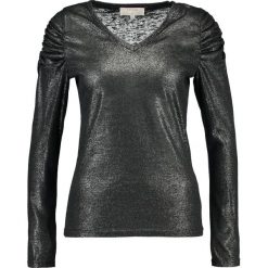 Bluzki asymetryczne: Cream VIOLA BLOUSE Bluzka z długim rękawem pitch black