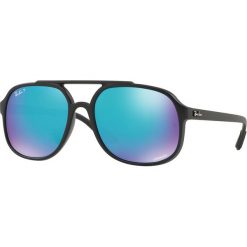 Ray-Ban - Okulary. Czarne okulary przeciwsłoneczne męskie marki Ray-Ban, z materiału. Za 739,90 zł.