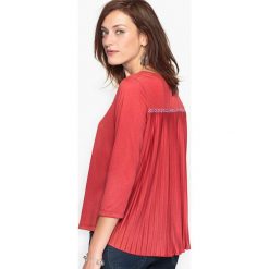 T-shirty damskie: T-shirt fantazyjny, plisowanie z tyłu