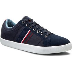Sneakersy BIG STAR - U174075 Navy. Niebieskie półbuty męskie marki BIG STAR. W wyprzedaży za 139,00 zł.