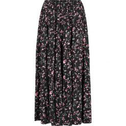 Spódnica maxi z nadrukiem bonprix czarny z nadrukiem. Czarne spódniczki damskie bonprix, z nadrukiem, z wiskozy, maxi. Za 109,99 zł.