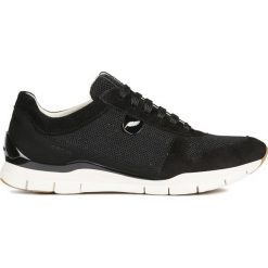 Geox Sukie Tenisówki Czarny. Czarne trampki i tenisówki damskie Geox, bez wzorów, ze skóry, bez zapięcia. Za 464,95 zł.