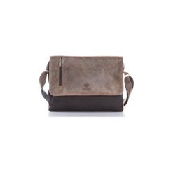 Jasno brązowa modna męska torba na ramię paolo peruzzi adventure. Pomarańczowe torby męskie skórzane marki Paolo Peruzzi, w paski, ze skóry, eleganckie. Za 184,91 zł.