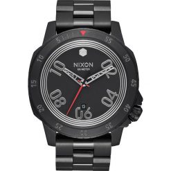 Zegarek kwarcowy "Ranger SW" w kolorze czarnym. Czarne, analogowe zegarki męskie Nixon, ze stali. W wyprzedaży za 469,95 zł.
