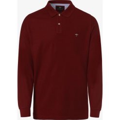 Fynch-Hatton - Męska koszulka polo, czerwony. Czerwone koszulki męskie Fynch-Hatton, xl, bez wzorów, z bawełny, klasyczne, z długim rękawem. Za 229,95 zł.