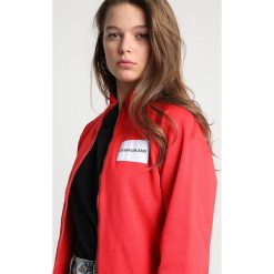 Bluzy damskie: Calvin Klein Jeans ZIP UP TRACK Bluza rozpinana tomato