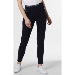 Lacoste - Damskie spodnie dresowe, niebieski. Niebieskie spodnie damskie Lacoste, z dresówki. Za 549,95 zł.