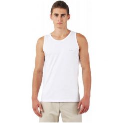 Tank-Top Pierre Cardin Biały. Białe t-shirty męskie l, z bawełny, eleganckie. Za 29,00 zł.