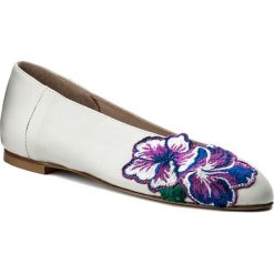 Półbuty damskie: Półbuty HEGO’S MILANO – 1018-1 Nappa Avorio/Fiore