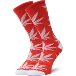 Skarpety Wysokie Unisex HUF - Essentials Plantlife Sock SK00298 r.OS Mandarin Red. Pomarańczowe skarpetki damskie HUF, bez wzorów, z bawełny. Za 69,00 zł.