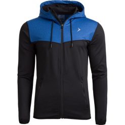 Bluza męska BLM604 - denim melanż - Outhorn. Bluzy męskie Outhorn, na lato, m, bez wzorów, z poliesteru, z kapturem, bez rękawów, bez kaptura. W wyprzedaży za 69,99 zł.