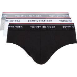 Tommy Hilfiger 3-pack Slipy Czarny Biały Szary. Szare slipy męskie s, z elastanu. Za 180,95 zł.