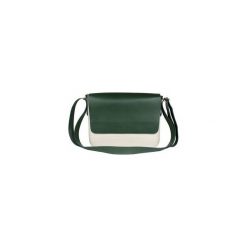 TORBA LISTONOSZKA SMOKE WHITE. Szare torby męskie skórzane marki Doubleu bag, w paski, ze skóry, biznesowe. Za 449,00 zł.