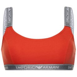 Biustonosz top Emporio Armani Underwear 163651 9A317 12962. Pomarańczowe biustonosze Emporio Armani Underwear, bez wzorów, z elastanu. W wyprzedaży za 109,00 zł.