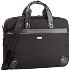 Torba na laptopa WITTCHEN - 85-3U-504-1 Czarny. Czarne plecaki męskie Wittchen. W wyprzedaży za 279,00 zł.