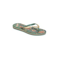 Japonki Pepe jeans RAJE FRANK. Żółte klapki damskie Pepe Jeans, bez wzorów, z jeansu, bez obcasa. W wyprzedaży za 79,20 zł.