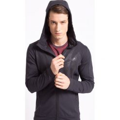 Bluzy męskie: Bluza treningowa męska BLMF203z- czarny