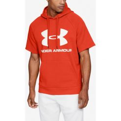 Under Armour Rival Bluza Pomarańczowy. Pomarańczowe bluzy męskie Under Armour, m, z nadrukiem, z bawełny, bez kołnierzyka, bez rękawów, bez kaptura. Za 188,95 zł.