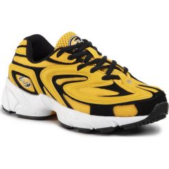 Sneakersy Fila Creator Low Wmn 5RM00780.702. Żółte półbuty damskie Fila, bez wzorów, bez obcasa, bez zapięcia. W wyprzedaży za 229,00 zł.