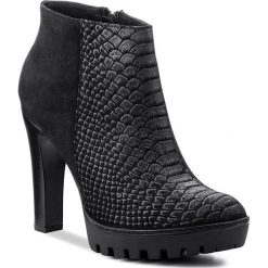 Botki SERGIO BARDI - Capannori FW127261317RB 633. Czarne botki damskie skórzane marki Sergio Bardi. W wyprzedaży za 249,00 zł.