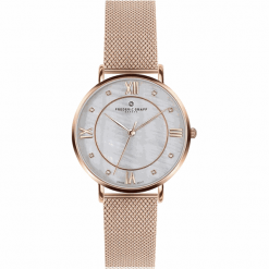 Frederic Graff Rose Liskamm Rose gold Mesh FAI-3218R. Czerwone zegarki damskie Frederic Graff, złote. W wyprzedaży za 235,00 zł.